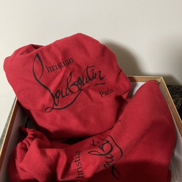 Christian Louboutin Black Leather Pumps - Picture 6 of 10